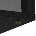 vidaXL Servírovacia skriňa so zásuvkou Čierny dub 30,5 x 27 x 84,5 cm – Obrázok 9