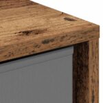 vidaXL Servírovacia skriňa so zásuvkou Staré drevo 30,5 x 27 x 84,5 cm – Obrázok 8
