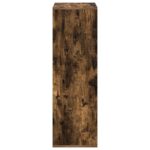 vidaXL Servírovacia skriňa so zásuvkou Dymová dub 35 x 32 x 99,5 cm – Obrázok 6