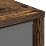 vidaXL Servírovacia skriňa so zásuvkou Dymová dub 35 x 32 x 99,5 cm – Obrázok 8