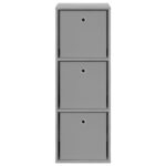vidaXL Servírovacia skriňa so zásuvkou Sivý Sonoma 35 x 32 x 99,5 cm – Obrázok 5