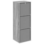 vidaXL Servírovacia skriňa so zásuvkou Sivý Sonoma 35 x 32 x 99,5 cm – Obrázok 7