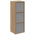 vidaXL Servírovacia skriňa so zásuvkou Remeselný dub 35 x 32 x 99,5 cm – Obrázok 2