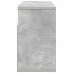 vidaXL Nízka skriňa so zásuvkou Betónová šedá 72 x 22,5 x 38 cm – Obrázok 7