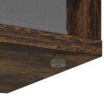 vidaXL Nízka skriňa so zásuvkou Dymová dub 72 x 22,5 x 38 cm – Obrázok 11