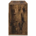 vidaXL Nízka skriňa so zásuvkou Dymová dub 72 x 22,5 x 38 cm – Obrázok 7