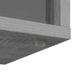 vidaXL Nízka skriňa so zásuvkou Sivý Sonoma 72 x 22,5 x 38 cm – Obrázok 11
