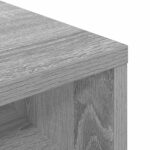 vidaXL Nízka skriňa so zásuvkou Sivý Sonoma 72 x 22,5 x 38 cm – Obrázok 9