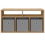 vidaXL Nízka skriňa so zásuvkou Remeselný dub 72 x 22,5 x 38 cm – Obrázok 6