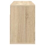 vidaXL Nízka skriňa so zásuvkou Sonoma dub 87 x 27,5 x 43 cm – Obrázok 7