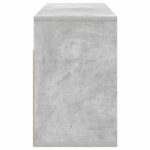 vidaXL Nízka skriňa so zásuvkou Betónová šedá 87 x 27,5 x 43 cm – Obrázok 7