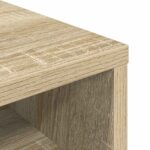 vidaXL Nízka skriňa so zásuvkou Sonoma dub 102 x 32 x 48,5 cm – Obrázok 9
