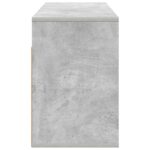 vidaXL Nízka skriňa so zásuvkou Betónová šedá 102 x 32 x 48,5 cm – Obrázok 7