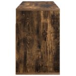 vidaXL Nízka skriňa so zásuvkou Dymová dub 102 x 32 x 48,5 cm – Obrázok 7