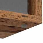 vidaXL Nízka skriňa so zásuvkou Staré drevo 102 x 32 x 48,5 cm – Obrázok 11