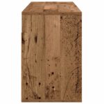 vidaXL Nízka skriňa so zásuvkou Staré drevo 102 x 32 x 48,5 cm – Obrázok 7