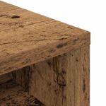 vidaXL Nízka skriňa so zásuvkou Staré drevo 102 x 32 x 48,5 cm – Obrázok 9