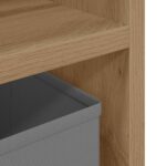 vidaXL Nízka skriňa so zásuvkou Remeselný dub 102 x 32 x 48,5 cm – Obrázok 10