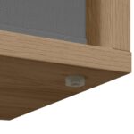 vidaXL Nízka skriňa so zásuvkou Remeselný dub 102 x 32 x 48,5 cm – Obrázok 11