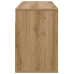 vidaXL Nízka skriňa so zásuvkou Remeselný dub 102 x 32 x 48,5 cm – Obrázok 7
