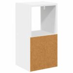 vidaXL Nočný stolík 2 pcs Biela 25,5 x 22 x 49,5 cm Kompozitné drevo – Obrázok 8