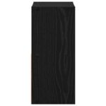 vidaXL Nočný stolík Čierny dub 25,5 x 22 x 49,5 cm Kompozitné drevo – Obrázok 7