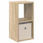 vidaXL Nočný stolík Sonoma dub 25,5 x 22 x 49,5 cm Kompozitné drevo – Obrázok 2