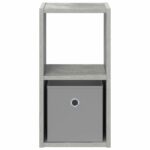 vidaXL Nočný stolík Betónová šedá 25,5 x 22 x 49,5 cm Kompozitné drevo – Obrázok 6