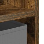 vidaXL Nočný stolík so zásuvkou 2 pcs Dymová dub 25,5 x 22 x 49,5 cm – Obrázok 10