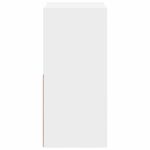 vidaXL Nočný stolík Biela 30,5 x 27 x 59,5 cm Kompozitné drevo – Obrázok 7