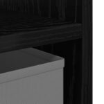 vidaXL Nočný stolík Čierny dub 30,5 x 27 x 59,5 cm Kompozitné drevo – Obrázok 10