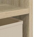 vidaXL Nočný stolík so zásuvkou 2 pcs Sonoma dub 30,5 x 27 x 59,5 cm – Obrázok 10