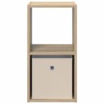 vidaXL Nočný stolík so zásuvkou 2 pcs Sonoma dub 30,5 x 27 x 59,5 cm – Obrázok 6