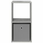 vidaXL Nočný stolík 2 pcs Betónová šedá 30,5 x 27 x 59,5 cm – Obrázok 6