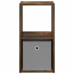 vidaXL Nočný stolík Dymová dub 30,5 x 27 x 59,5 cm Kompozitné drevo – Obrázok 6