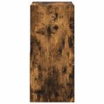 vidaXL Nočný stolík Dymová dub 30,5 x 27 x 59,5 cm Kompozitné drevo – Obrázok 7