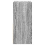 vidaXL Nočný stolík so zásuvkou 2 pcs Sivý Sonoma 30,5 x 27 x 59,5 cm – Obrázok 7