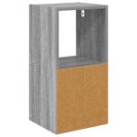 vidaXL Nočný stolík so zásuvkou 2 pcs Sivý Sonoma 30,5 x 27 x 59,5 cm – Obrázok 8