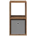 vidaXL Nočný stolík so zásuvkou 2 pcs Staré drevo 30,5 x 27 x 59,5 cm – Obrázok 6