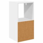 vidaXL Nočný stolík 2 pcs Biela 35 x 32 x 68,5 cm Kompozitné drevo – Obrázok 8