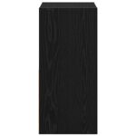 vidaXL Nočný stolík Čierny dub 35 x 32 x 68,5 cm Kompozitné drevo – Obrázok 7