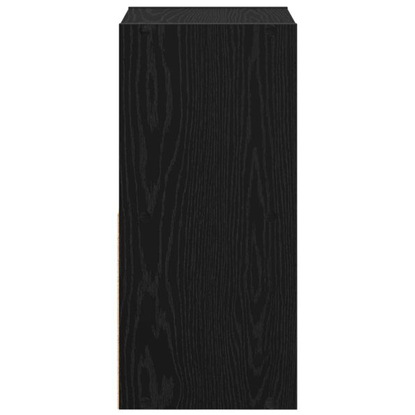 vidaXL Nočný stolík so zásuvkou 2 pcs Čierny dub 35 x 32 x 68,5 cm – Obrázok 7
