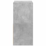 vidaXL Nočný stolík Betónová šedá 35 x 32 x 68,5 cm Kompozitné drevo – Obrázok 7