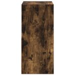 vidaXL Nočný stolík Dymová dub 35 x 32 x 68,5 cm Kompozitné drevo – Obrázok 7