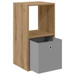 vidaXL Nočný stolík so zásuvkou 2 pcs Remeselný dub 35 x 32 x 68,5 cm – Obrázok 5