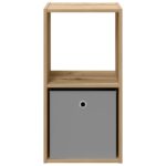 vidaXL Nočný stolík so zásuvkou 2 pcs Remeselný dub 35 x 32 x 68,5 cm – Obrázok 6