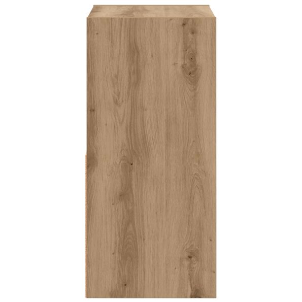 vidaXL Nočný stolík so zásuvkou 2 pcs Remeselný dub 35 x 32 x 68,5 cm – Obrázok 7