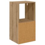 vidaXL Nočný stolík so zásuvkou 2 pcs Remeselný dub 35 x 32 x 68,5 cm – Obrázok 8