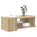 vidaXL Konferenčný stolík Dub sonoma 90 x 50 x 33 cm Kompozitné drevo – Obrázok 3