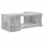 vidaXL Konferenčný stolík Betónovo sivá 90 x 50 x 33 cm – Obrázok 2
